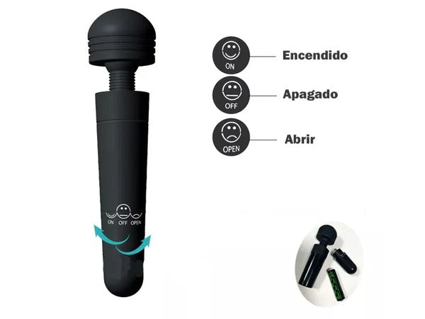 Mini Vibrador Tipo Micrófono Discreto